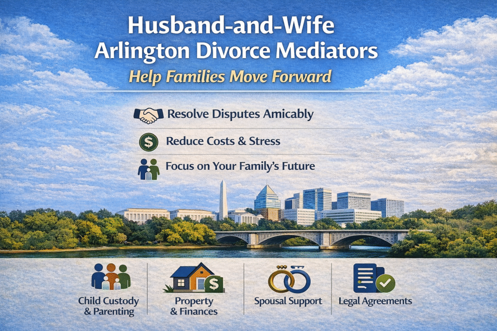 Husband‑and‑Wife Arlington Divorce Mediators Help Families Move Forward