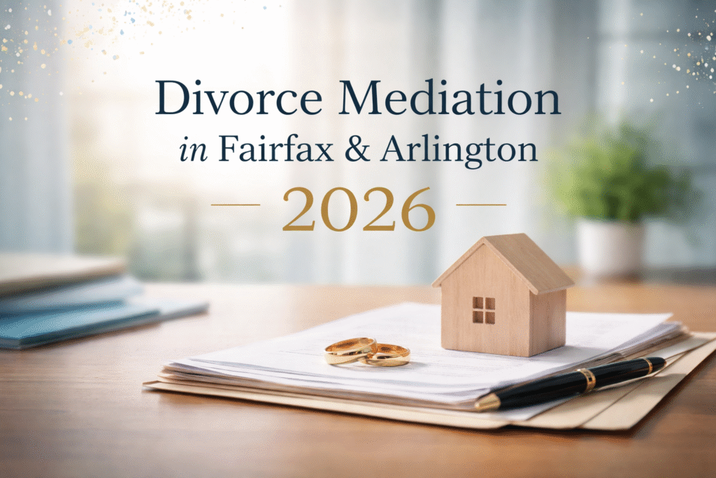 Divorce Mediation Fairfax – Start 2026 Calmly in Tyson’s Corner & Arlington